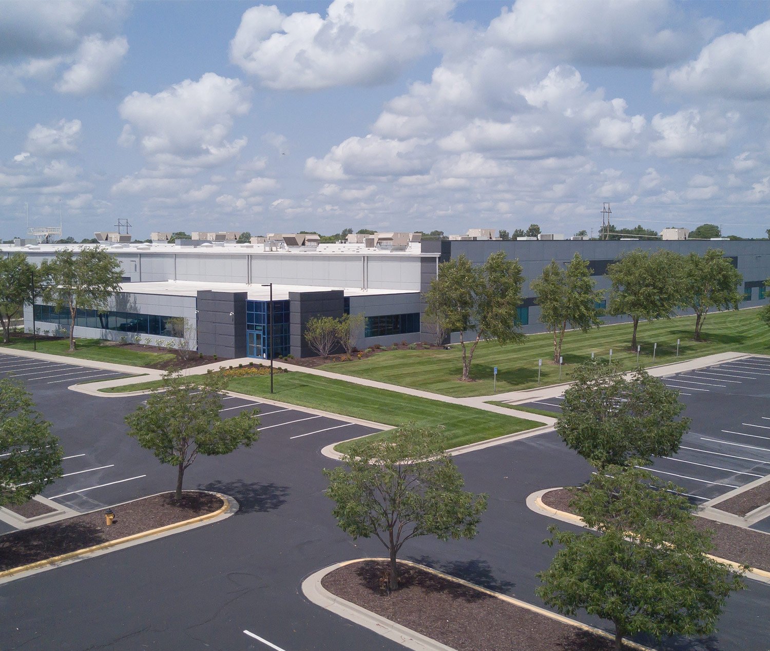 Areal photo of Industrial building in Lenexa KS owned by Chad Williams